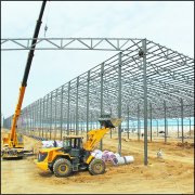 鋼結構件工（gōng）程安裝使用施工案（àn）例